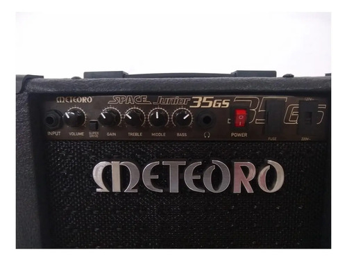 Cubo Amplificador Meteoro Space Junior 35gs 35w P/ Guitarra Cor Preto