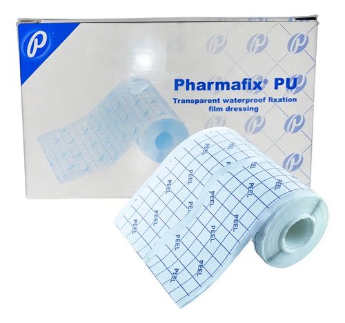 Curativo transparente rolo filme 10cm x 10 metros pharmafix