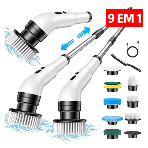 Deckcasa escova eletrica de limpeza jy 6010 branco unidade 1 1