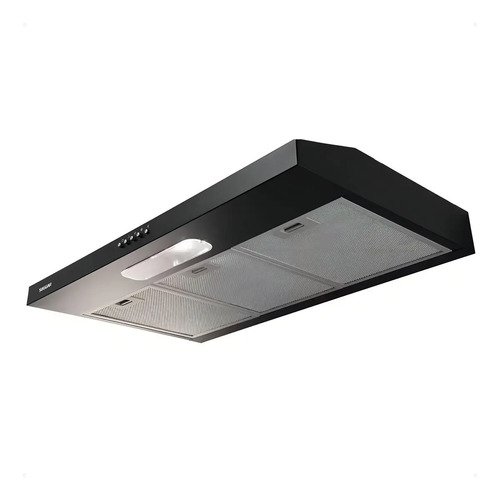 Depurador de ar slim 80cm preto dps182pt suggar 3 velocidade