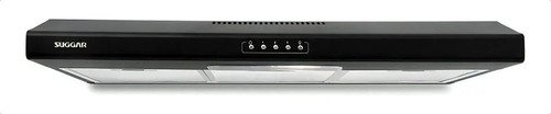 Depurador De Ar Slim 80cm Preto Dps182pt Suggar 3 Velocidades