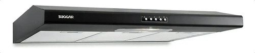 Depurador De Ar Slim 80cm Preto Dps182pt Suggar 3 Velocidades