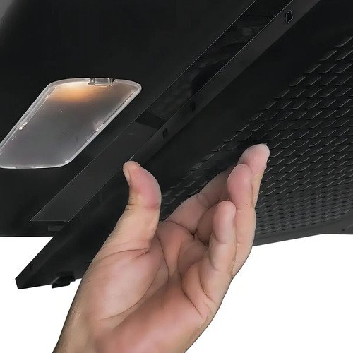 Depurador de Cozinha Suggar Delgado con Manta Slim com Manta de Parede Tamanho 80cm x 8.5cm x 48cm Cor Preto