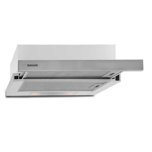 Depurador slim de embutir 60cm de61ix inox suggar 110v inox