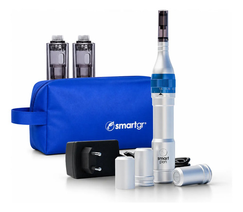 Derma pen caneta de microagulhamento necessaire smart gr