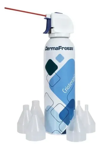 Dermafreeze mini 210g crioterapia verrugas hpv lesoes pele