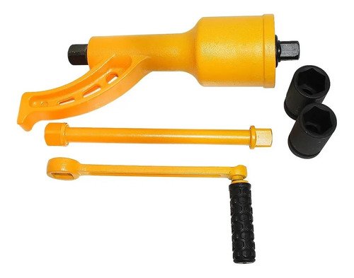 Desforcimetro Torqueador Manual 780 Kgf 7800 Nm potente Com Maleta 2 Soquetes 32/33 mm Rotta376 500201