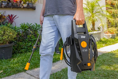 Desobstruidora Lavadora Alta Pressão Wap Wl 1820 Black Cor Preto Frequência 60Hz