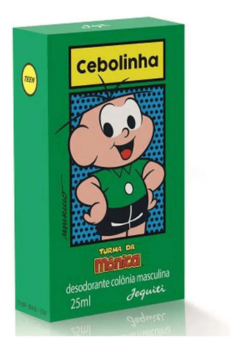Desodorante colonia cebolinha jequiti 25ml tuma da monica