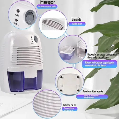 Desumidificador Air Eletrico Branco 110v/220v