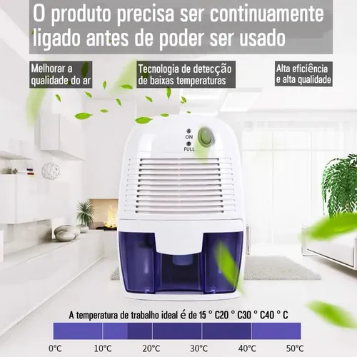 Desumidificador Air Eletrico Branco 110v/220v