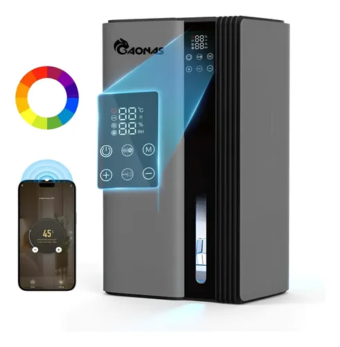 Desumidificador ar 3000ml portatil ambiente eletrico e app