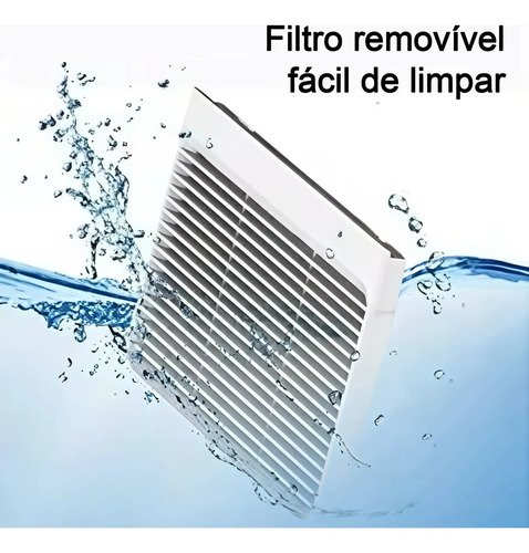 Desumidificador De Ar 65w Para Ambientes 30 Metros Quadrados Branco 127/220v