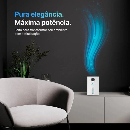 Desumidificador de Ar Elétrico Antimofo 1800ml Relaxmedic