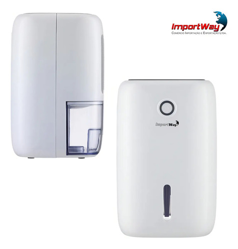 Desumidificador De Ar Elétrico Antimofo 800ml Área 20m² Extração Diária 330 Ml/dia