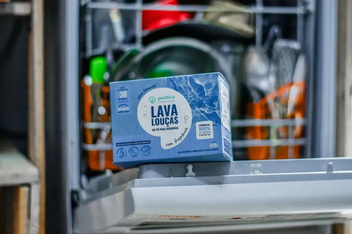 Detergente Em Pó P/ Máquina De Lavar Louças Vegano 450g