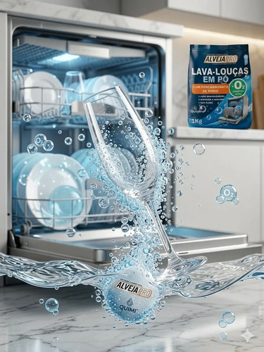 Detergente Maquina Lava Louça Percarbona Sodio 1kg Alvejapro