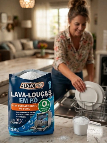 Detergente Maquina Lava Louça Percarbona Sodio 1kg Alvejapro