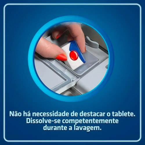 Detergente para Lava Louças Finish Powerball 91 unidades