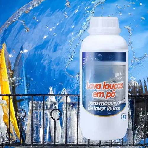 Detergente para maquina de lavar louça sabão em pó 1kg