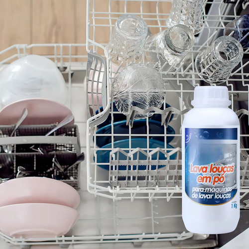 Detergente para maquina de lavar louça sabão em pó 1kg