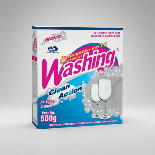 Detergente Sabão Lava Louça Washing Maquina De Lavar