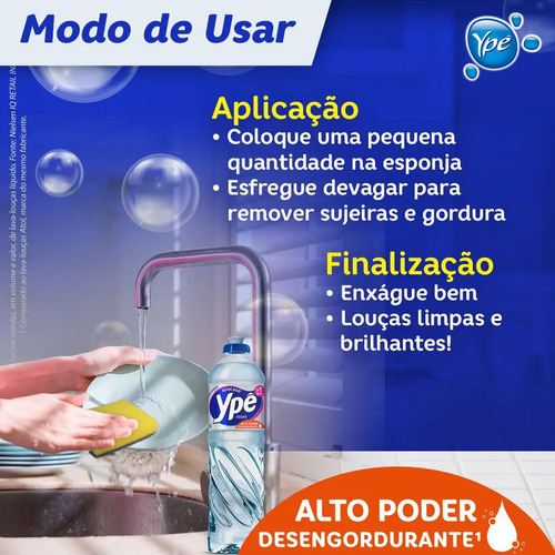 Detergente Ypê Clear 5 Litros