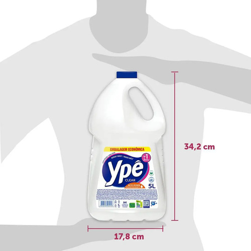 Detergente Ypê Clear 5 Litros
