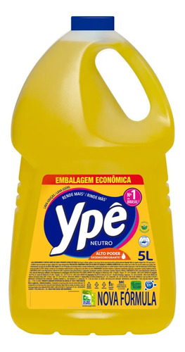 Detergente ype neutro 5 litros
