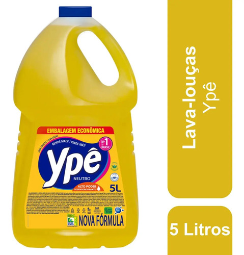 Detergente Ypê Neutro 5 Litros