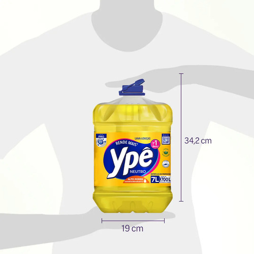 Detergente Ypê Pro 7 Litros