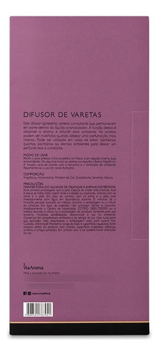 Difusor Varetas Vidro 200ml Essências Mais Vendidas