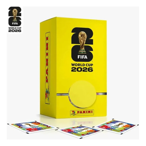 Dispenser copa do mundo 2026 100 envelopes 700 figurinhas 1