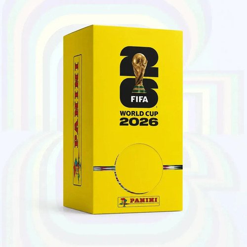 Dispenser copa do mundo 2026 100 envelopes com 700 figurin