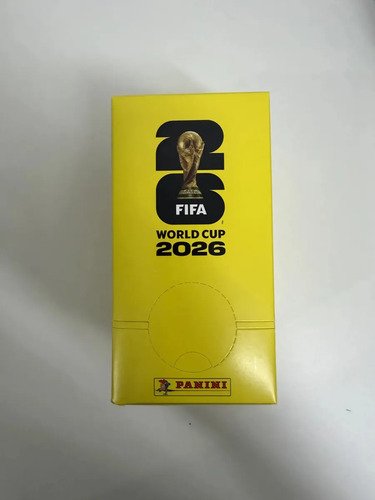 DISPENSER COPA DO MUNDO 2026 - 100 ENVELOPES COM 700 FIGURINHAS