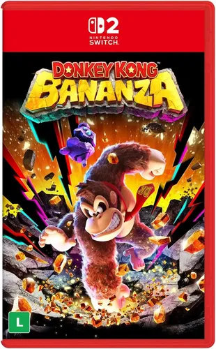 Donkey kong bananza switch 2 br midia fisica