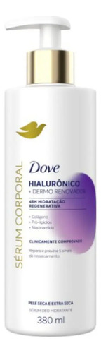 Dove Sérum Corporal Hialurônico + Dermo Renovador 380ml