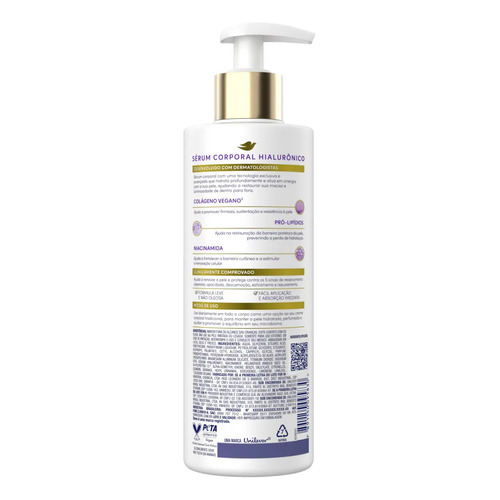 Dove Sérum Corporal Hialurônico + Dermo Renovador 380ml