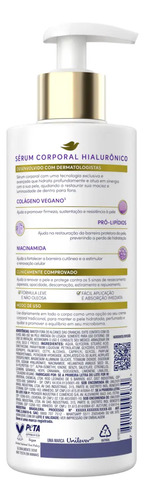 Dove Sérum Corporal Hialurônico + Dermo Renovador 380ml