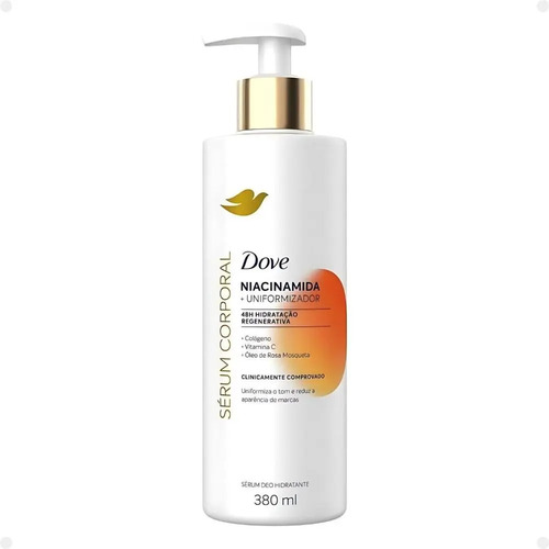 Dove serum hidratante corporal niacinamida uniformizador 380