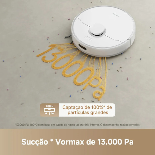 Dreame Robot Vacuum D15 Plus Bateria - Branco