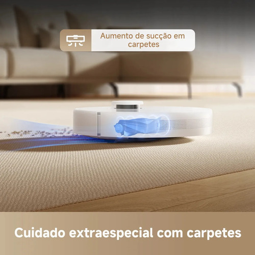 Dreame Robot Vacuum D15 Plus Bateria - Branco