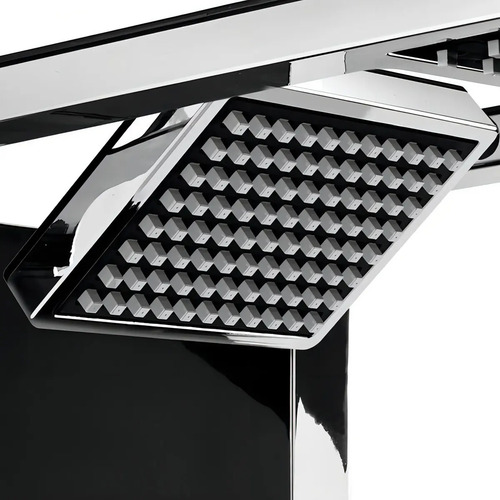Ducha Elétrica Lorenzetti Acqua Duo Ultra Black Cromado 7800W 220V