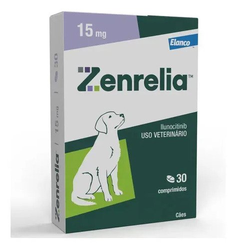 Elanco zenrelia 15mg 30 comprimidos para cao