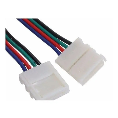 Emenda Rapida P/ Fita Led Rgb 5050/3528 Rabicho Conector Para Fita Led