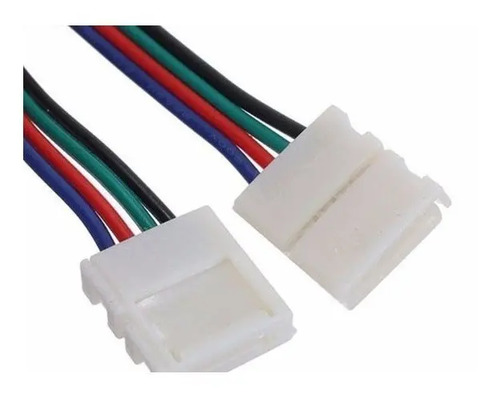 Emenda Rapida P/ Fita Led Rgb 5050/3528 Rabicho Conector Para Fita Led