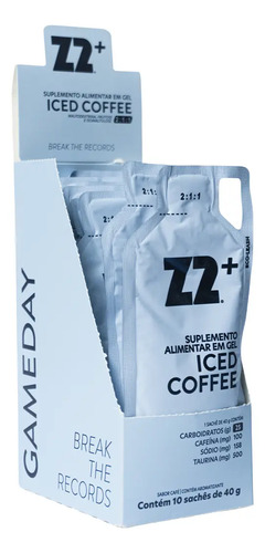Energy Gel Z2+ Iced Coffee Box 10 Unidades