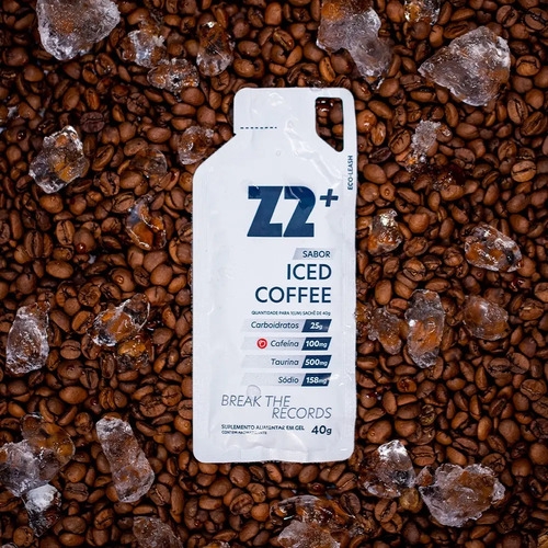 Energy Gel Z2+ Iced Coffee Box 10 Unidades