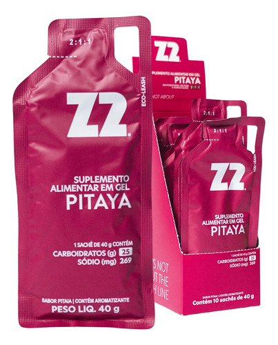 Energy gel z2 pitaya box 10 unidades