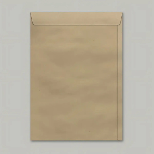 Envelope Folha A4 Ofício Saco Kraft Natural 24 X 34 Cm com 80grs/m 250Un - Scrity Premium
